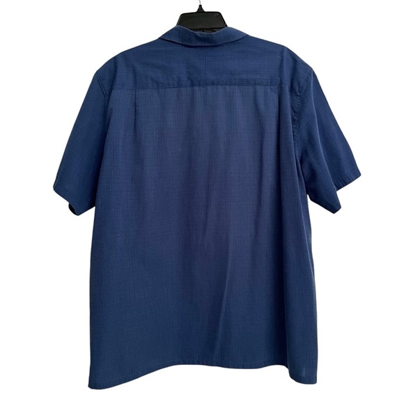 Men’s Merrell Opti-Wick UPF 30+ Blue Short Sleeve Outdoor Hiking Shirt Size XXL - Picture 2 of 3